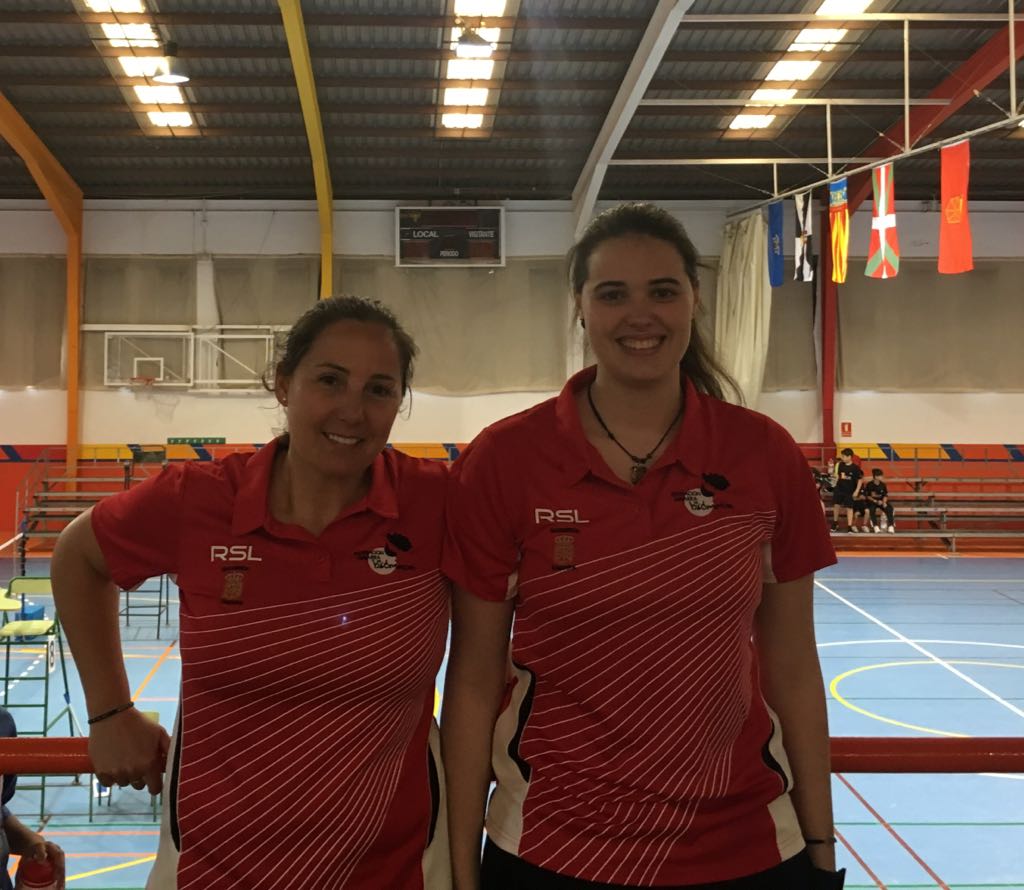 Nelly Iriberri y Patricia P&eacute;rez Quintas en el Campeonato de Espa&ntilde;a Absoluto