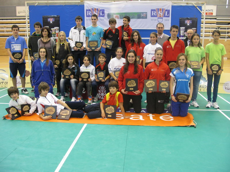 GRAN NIVEL EN EL  BADMINTON GP SUB 13, SUB 17 EN ESTELLA