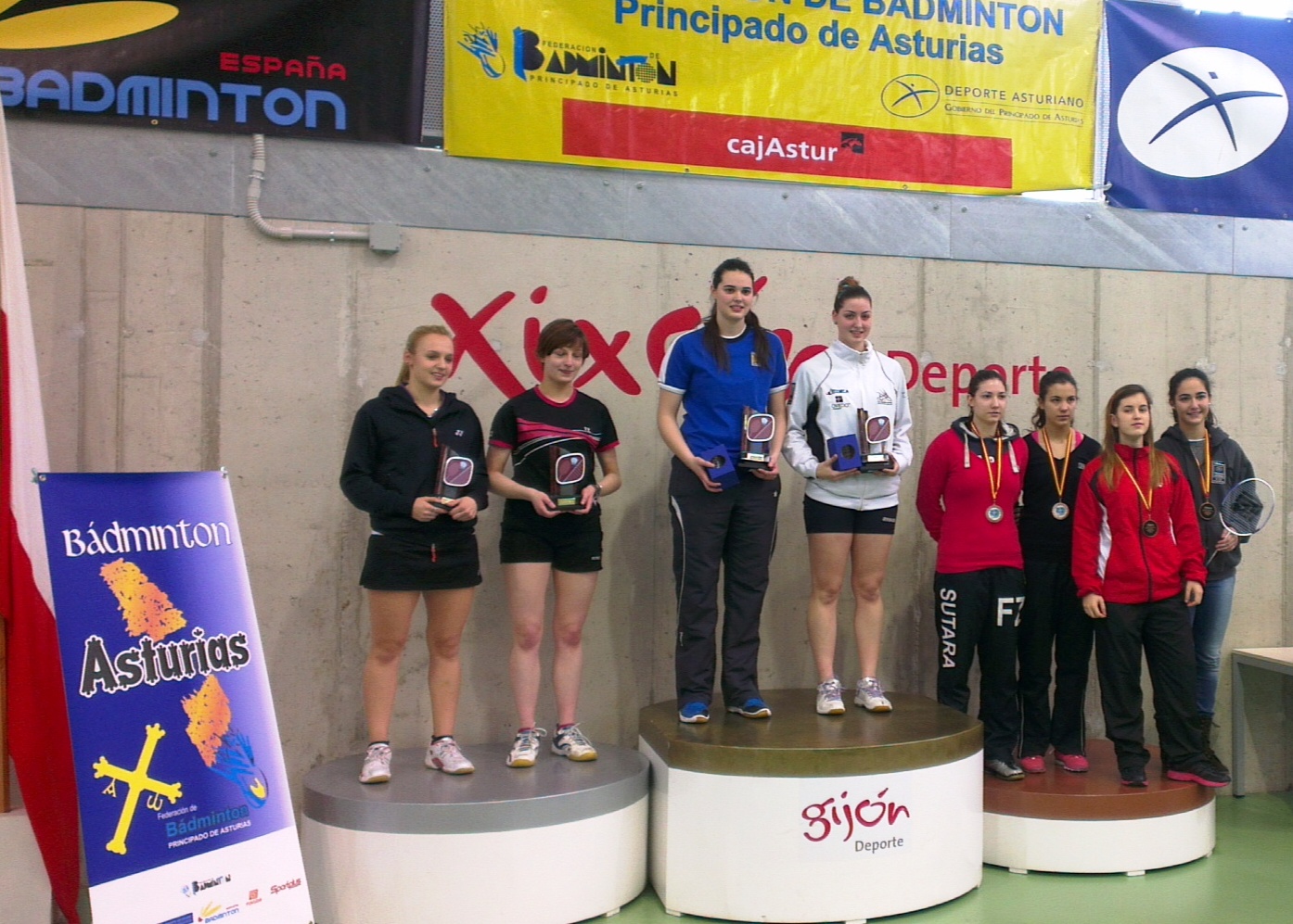 NELLY IRIBERRI CAMPEONA  EN DOBLE FEMENINO DEL INTERNACIONAL DE GIJ&Oacute;N JUNIOR