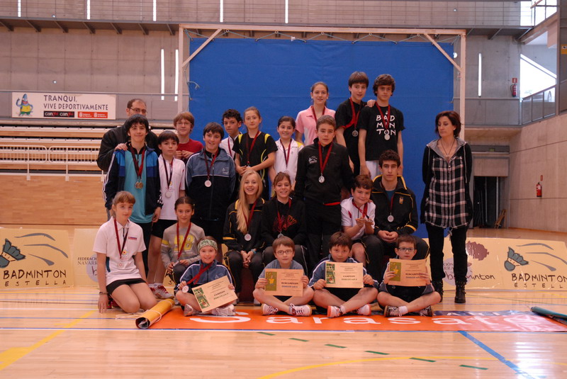 LOS JUEGOS DEPORTIVOS DE NAVARRA DE BADMINTON LLEGAN A SU FIN