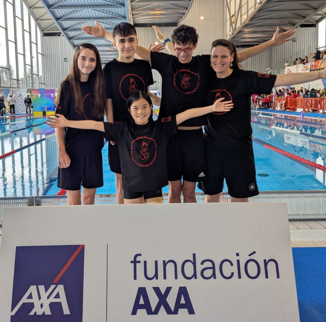 Sobresaliente actuaci&oacute;n de Navarra en el Campeonato de Espa&ntilde;a de Nataci&oacute;n Adaptada