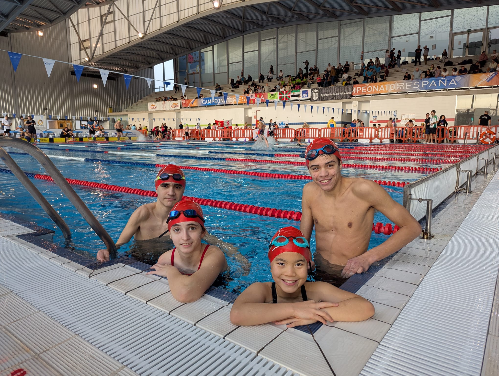 Sobresaliente actuación de Navarra en el Campeonato de España de Natación Adaptada