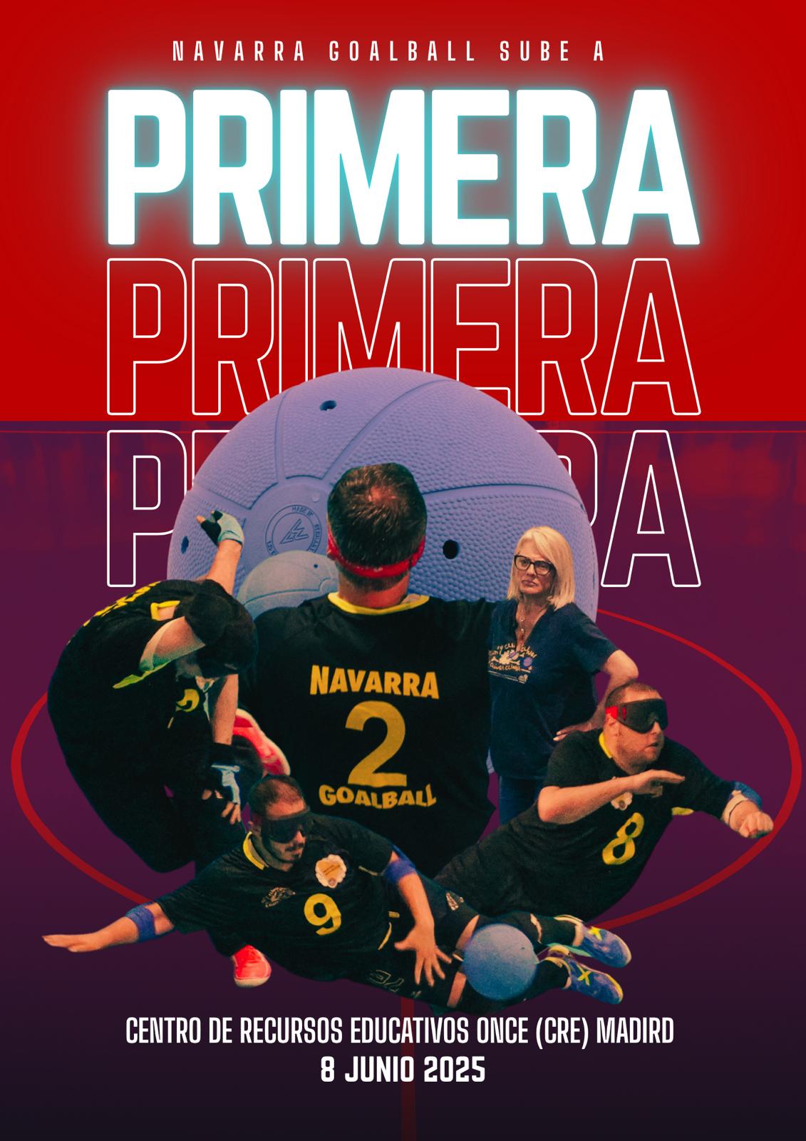 Navarra Goalball asciende a Primera Divisi&oacute;n