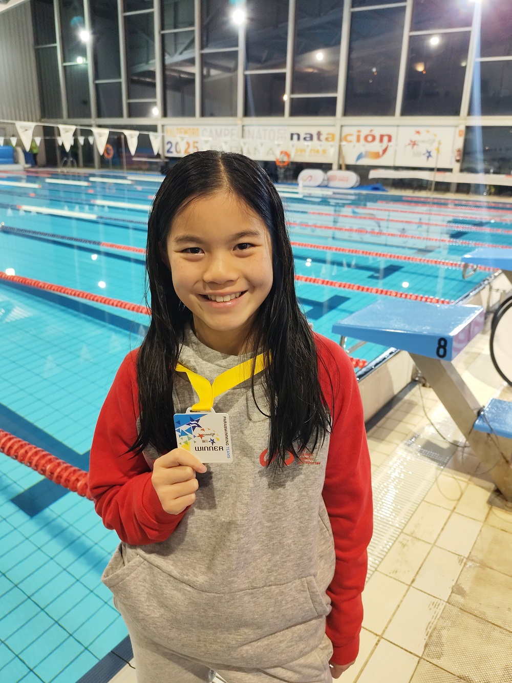 Participaci&oacute;n navarra en el Open Internacional de Nataci&oacute;n Adaptada, celebrado en Valdemoro