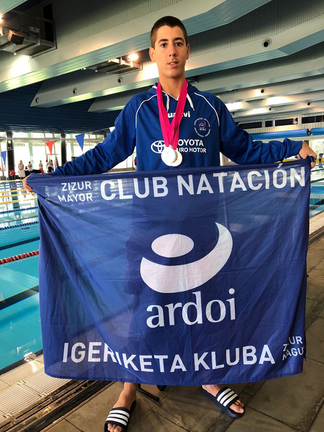 P&oacute;ker met&aacute;lico para Adur Mend&iacute;vil en el Campeonato del Mundo CPIRSA