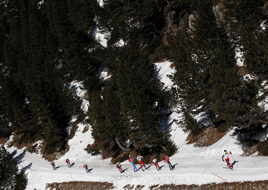 Esqu&iacute; Adaptado en la Und&eacute;cima Martxa Huarte