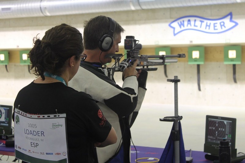 Dos navarros en la Copa del Mundo de Tiro Paralímpico