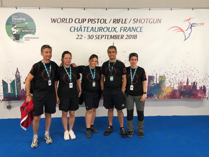 Dos navarros en la Copa del Mundo de Tiro Paral&iacute;mpico