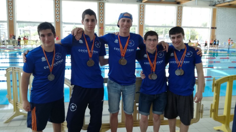 17 medallas para el CN Ardoi IK en el Campeonato de Espa&ntilde;a de Clubes