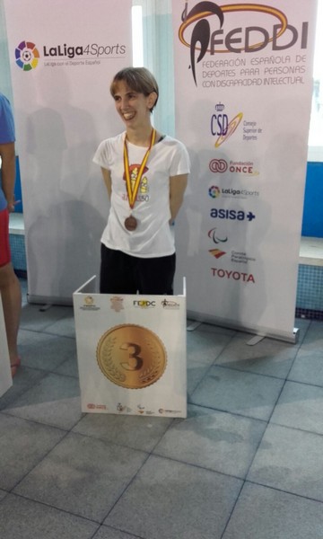 Once medallas para ANFAS en el Campeonato de España de Natación para Personas con Discapacidad Intelectual.
