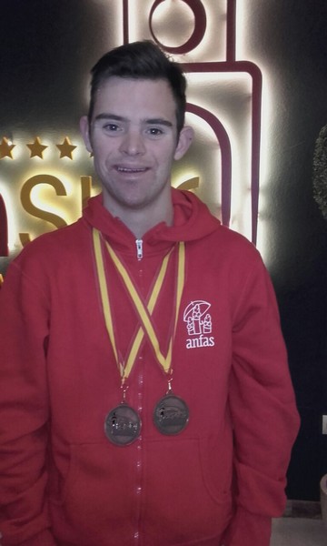 Once medallas para ANFAS en el Campeonato de España de Natación para Personas con Discapacidad Intelectual.