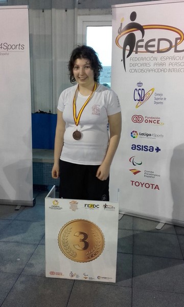 Once medallas para ANFAS en el Campeonato de España de Natación para Personas con Discapacidad Intelectual.