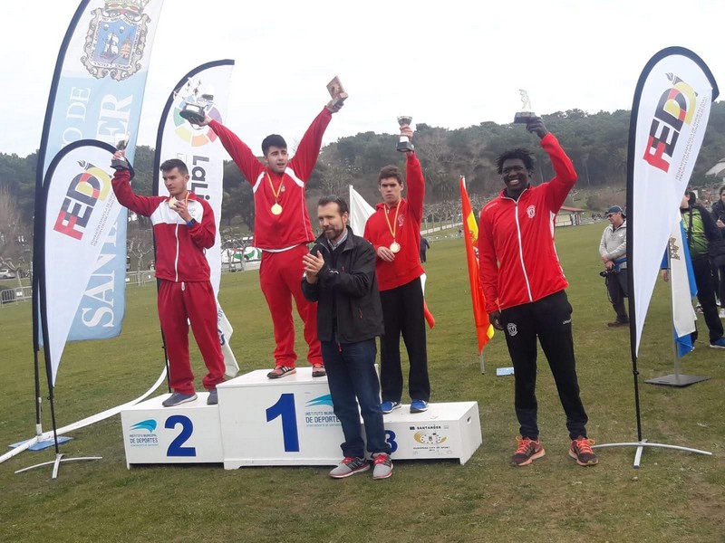 Dos medallas para Navarra en el Campeonato de España de Campo a Traves FEDDI