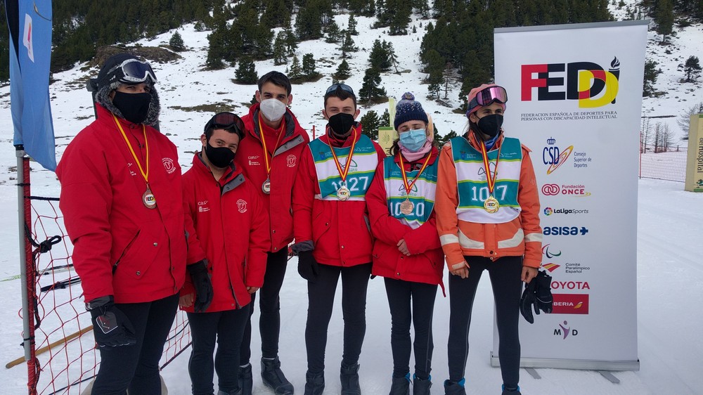 Cinco Medallas para Navarra en el Campeonato de Espa&ntilde;a de Esqu&iacute; N&oacute;rdico