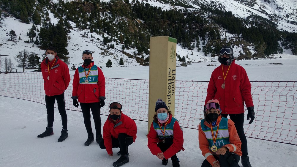 Cinco Medallas para Navarra en el Campeonato de España de Esquí Nórdico