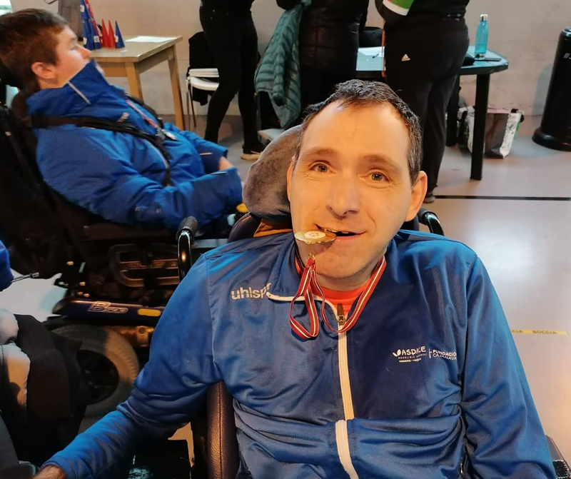 Santiago Pesquera y Jesús San Juan sellan su billete para el Campeonato de España de Boccia