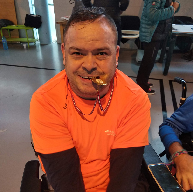 Santiago Pesquera y Jesús San Juan sellan su billete para el Campeonato de España de Boccia