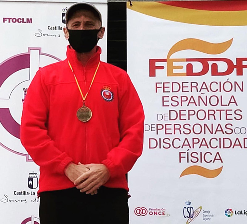I&ntilde;aki Ol&oacute;riz, Campe&oacute;n de Espa&ntilde;a de Foso Ol&iacute;mpico