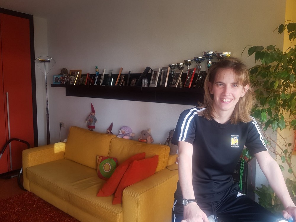 #yoentrenoencasa con Itziar Arrizabalaga