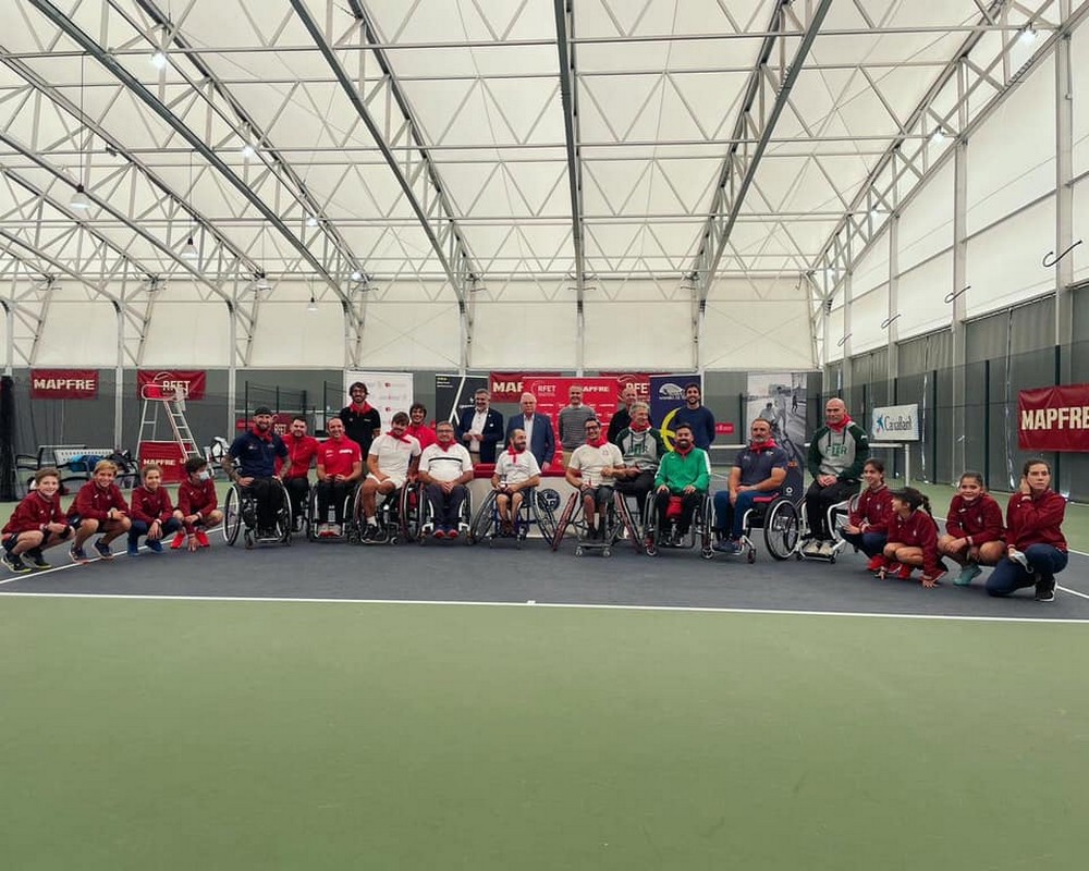 Gran debut de Navarra en el Campeonato de España de Tenis en Silla de Ruedas