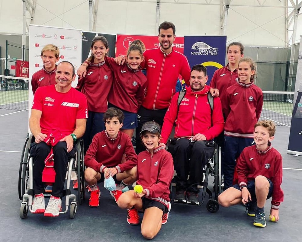 Gran debut de Navarra en el Campeonato de Espa&ntilde;a de Tenis en Silla de Ruedas