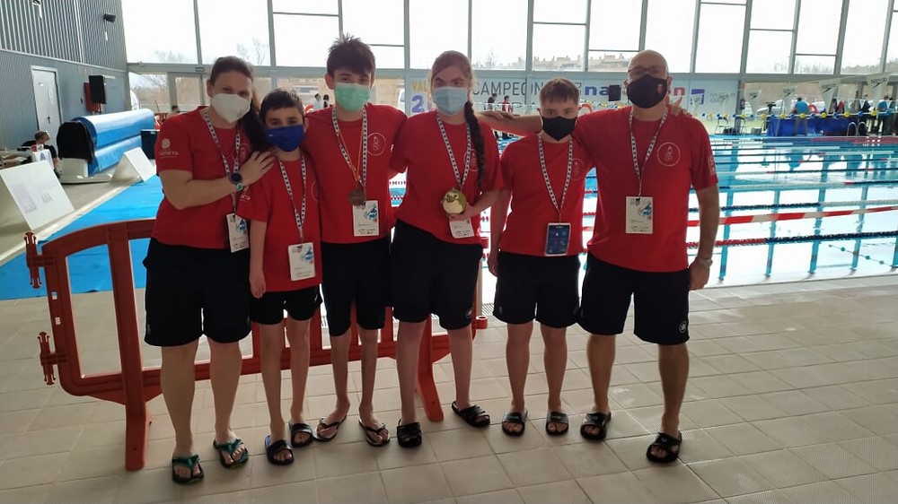 Bronce para la nataci&oacute;n adaptada navarra en su regreso a la competici&oacute;n nacional