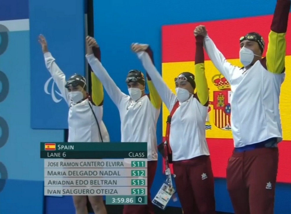 Doble Diploma para Iván Salguero en una segunda cita paralímpica espectacular.