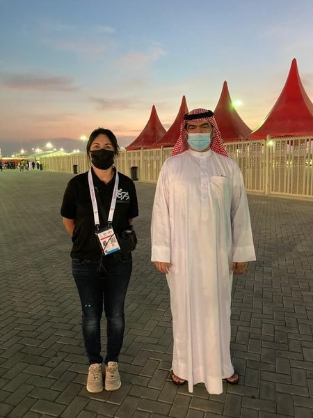 Una jueza navarra en los Juegos Asiáticos de la Juventud