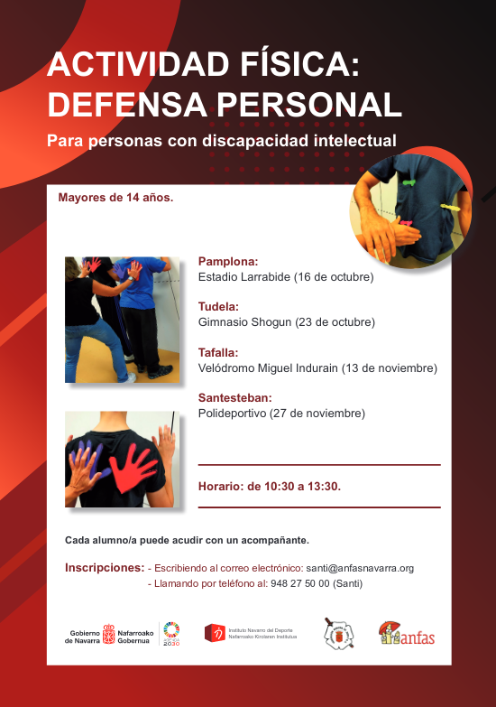 Primer taller de defensa personal para personas con discapacidad intelectual