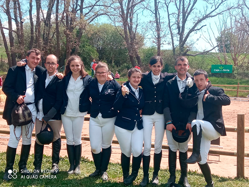 Los jinetes y amazonas navarros brillan en el Campeonato de Doma C&aacute;sica FEDDI