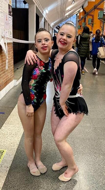 Sobresaliente actuación navarra en el Campeonato de España de Gimnasia Rítmica Adaptada.