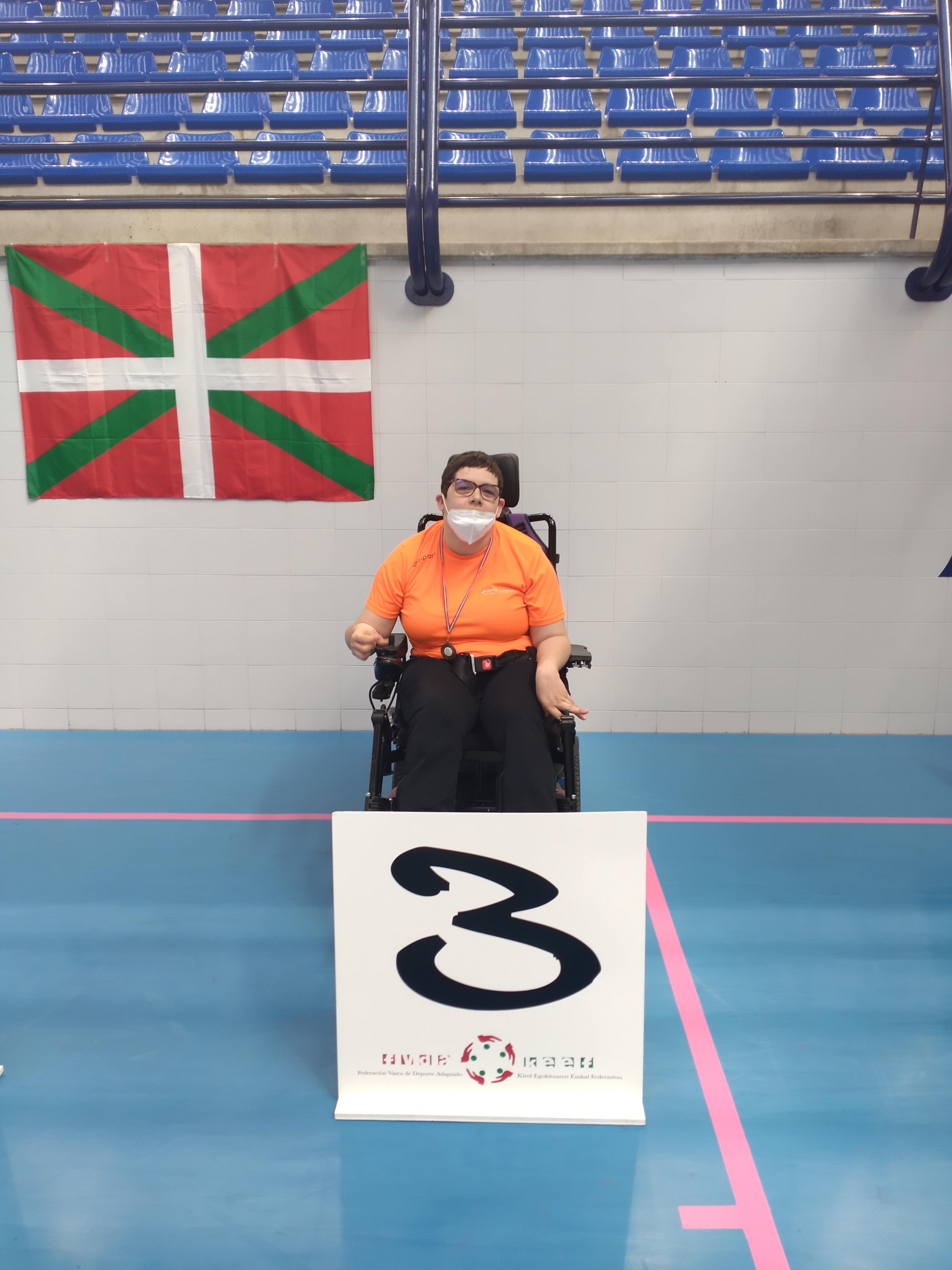 Tres medallas para Navarra en las finales de la Liga Norte de Boccia