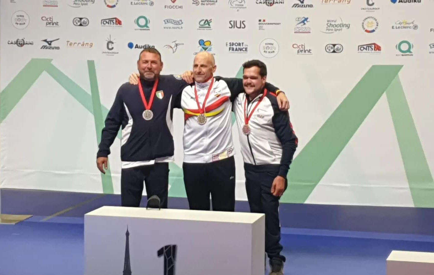 Oro para Navarra en la Primera Copa del Mundo de Tiro Adaptado