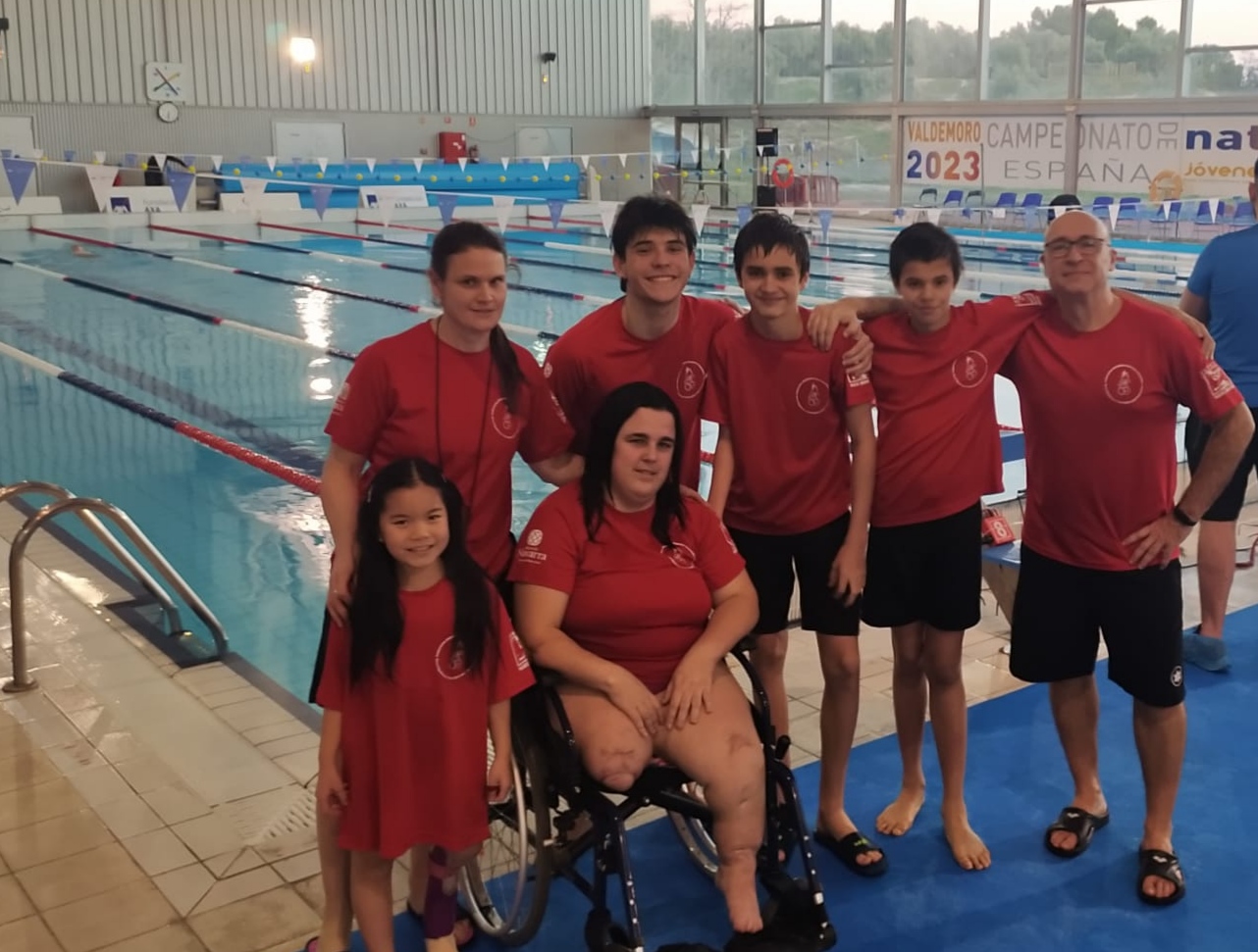 Excelente trabajo de la expedici&oacute;n navarra en el Campeonato de Espa&ntilde;a AXA de Nataci&oacute;n de J&oacute;venes 2023