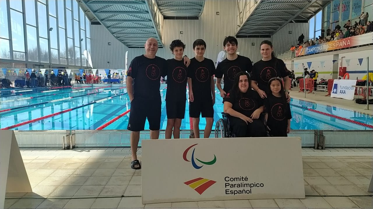 Excelente trabajo de la expedición navarra en el Campeonato de España AXA de Natación de Jóvenes 2023