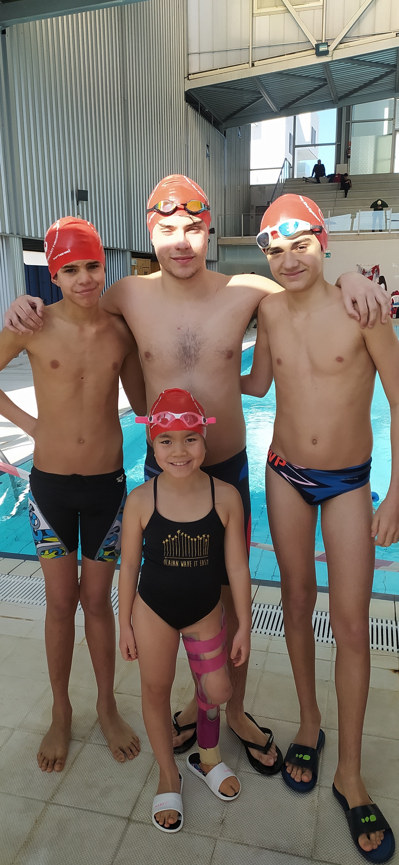 Excelente trabajo de la expedición navarra en el Campeonato de España AXA de Natación de Jóvenes 2023