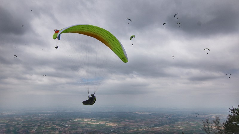Doble sede para la cuarta entrega del Campeonato Navarro de Parapente