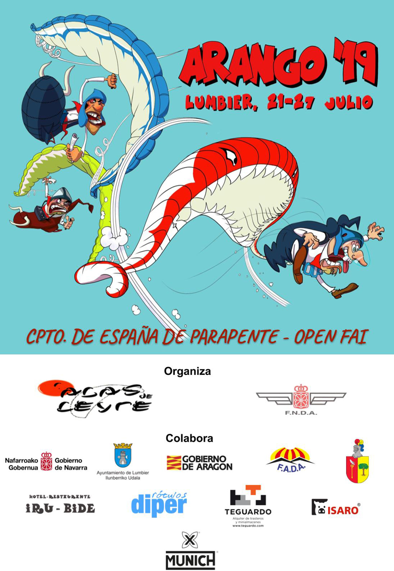 Competici&oacute;n de altos vuelos en Arangoiti