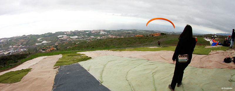 Navarros en la cuarta entrega de la Liga Nacional de Parapente
