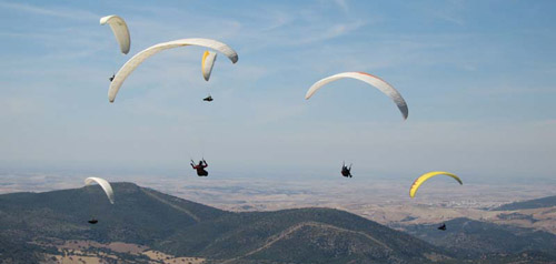 Nuevos pilotos en la especialidad de parapente