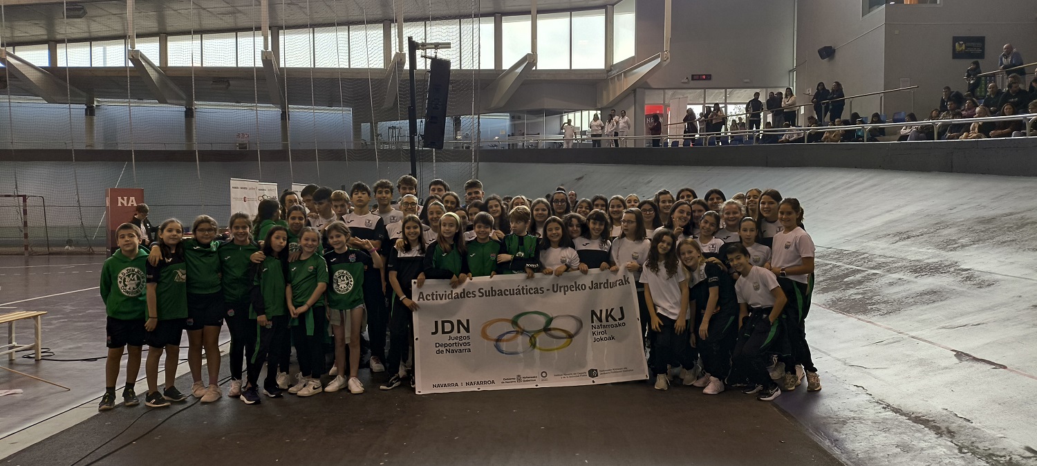 La FNDAS en la jornada inaugural de los Juegos Deportivos de Navarra 2025-2026