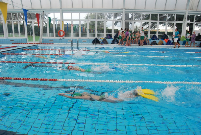 Comenzaron los Juegos Deportivos de Navarra de Natación con Aletas