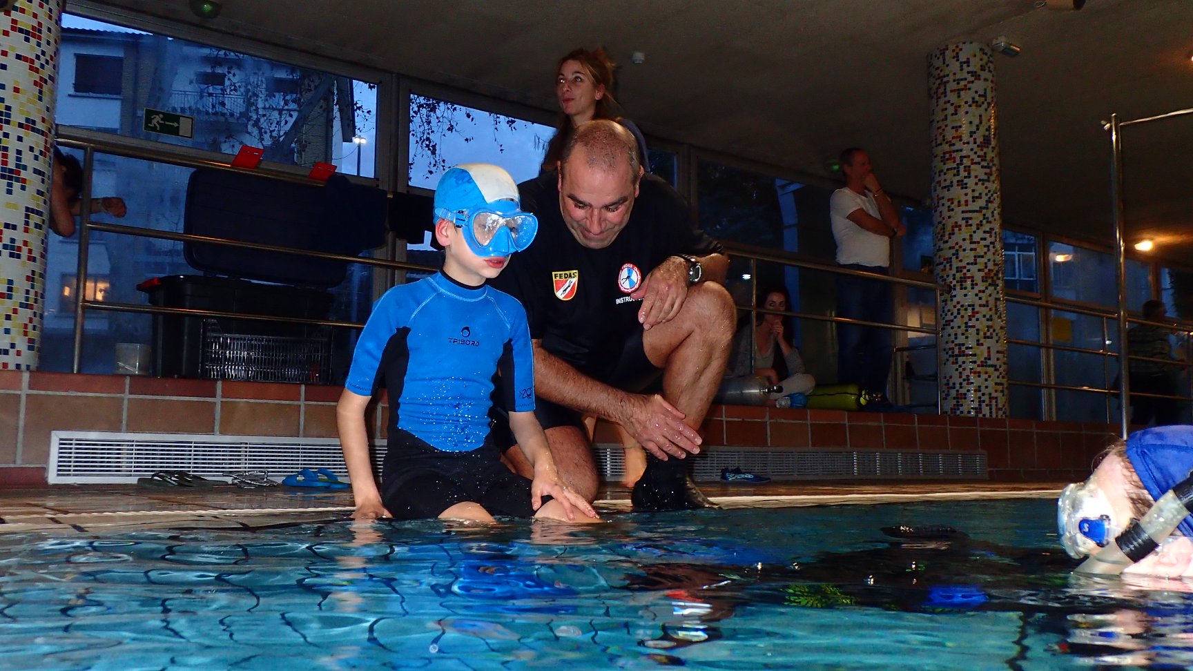 Gran tarde de Bautizo de Buceo Solidario