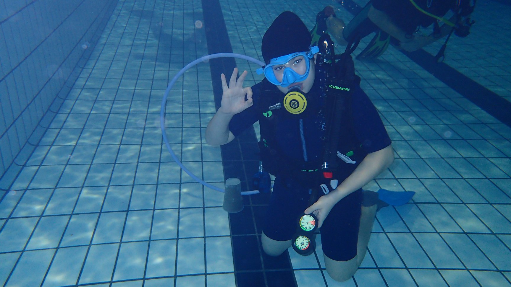 Nueva jornada de buceo adaptado con la ayuda de la UPNA