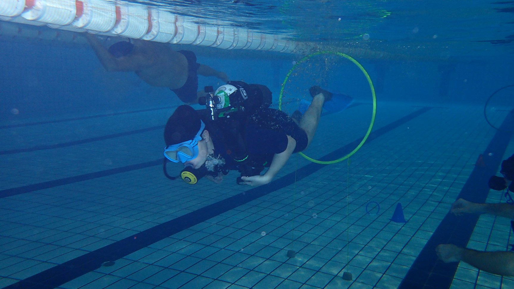 Nueva jornada de buceo adaptado con la ayuda de la UPNA