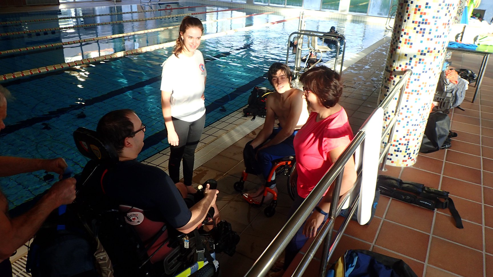 Sesi&oacute;n Buceo Adaptado (UPNA)