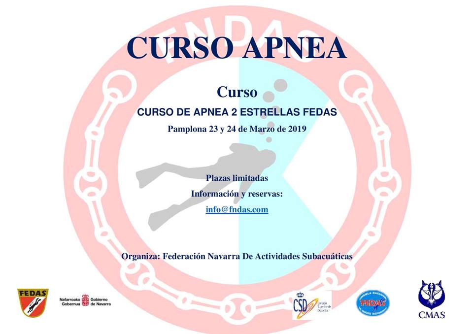 Curso de Apnea (23 y 24 de marzo)