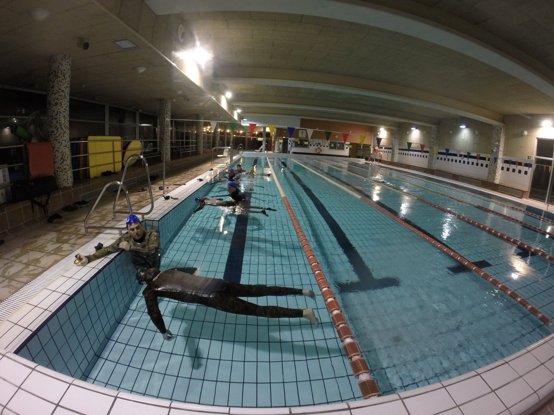 Buen ambiente en el Curso de Apnea