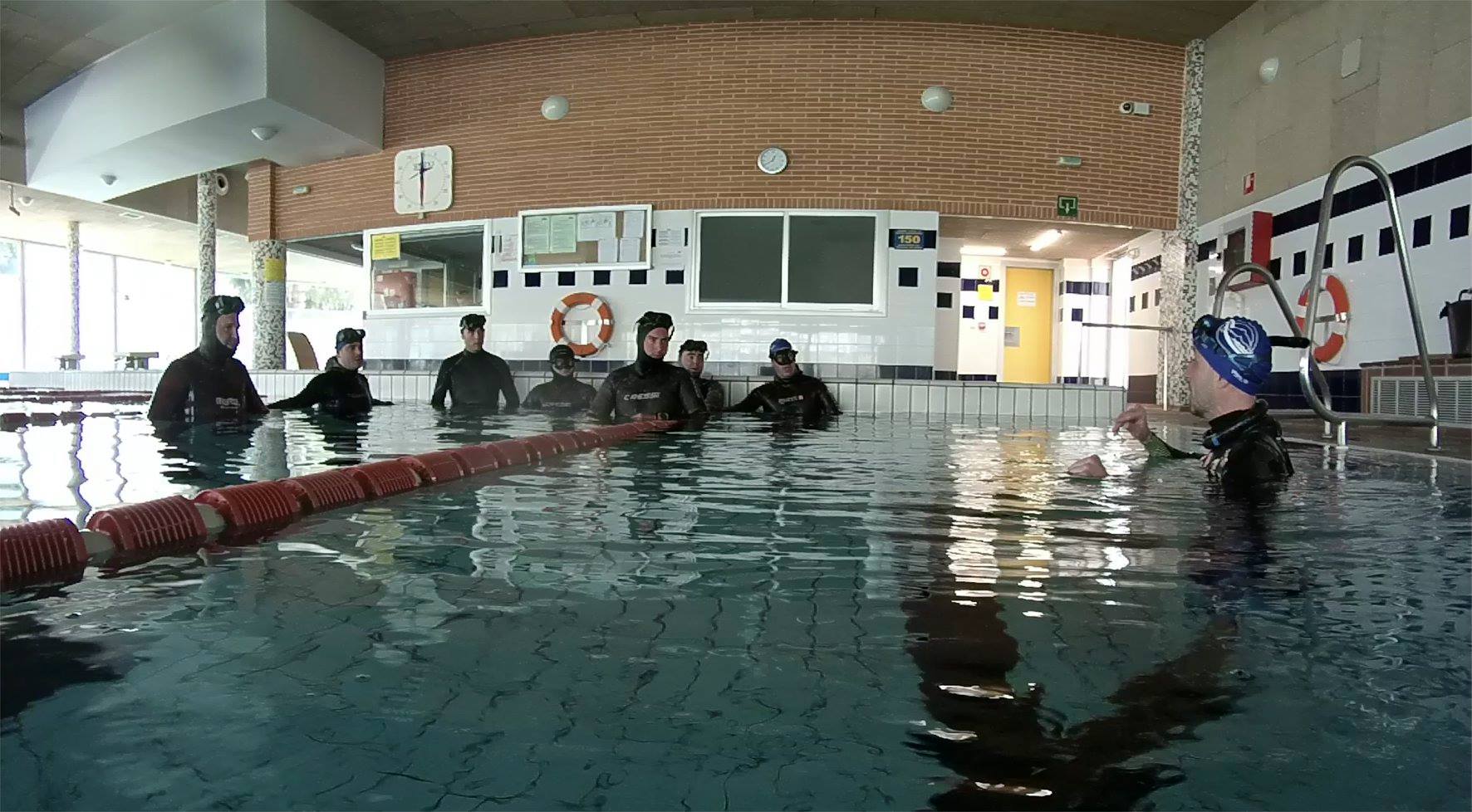 Buen ambiente en el Curso de Apnea