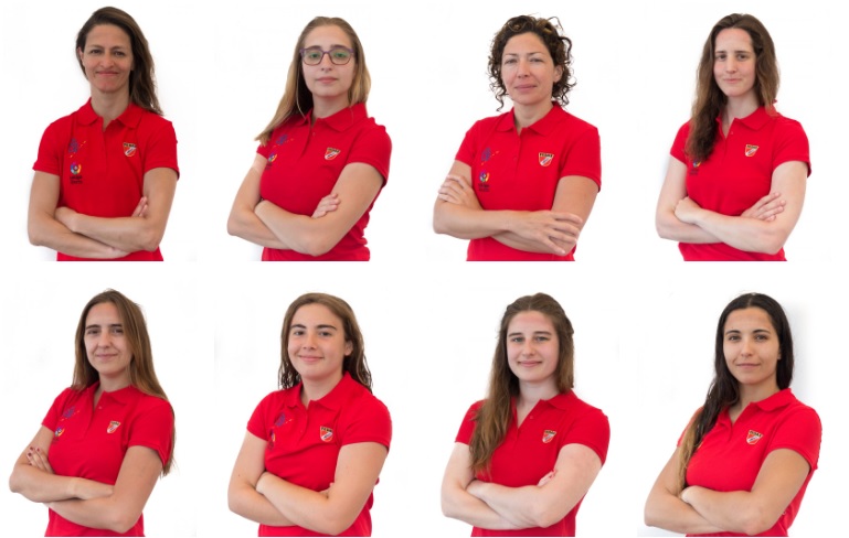 Laura Sambo, en el Campeonato Mundial de Rugby Subacu&aacute;tico